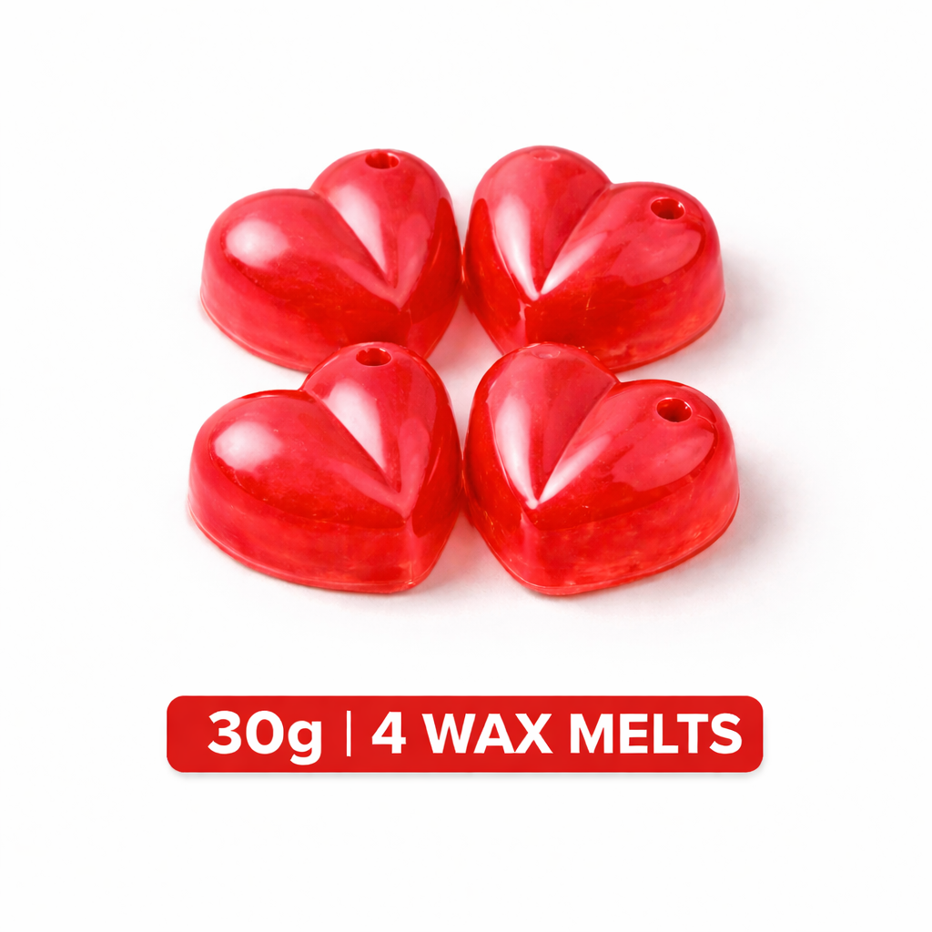 Strawberries & Cream Gel Wax Melt Hearts