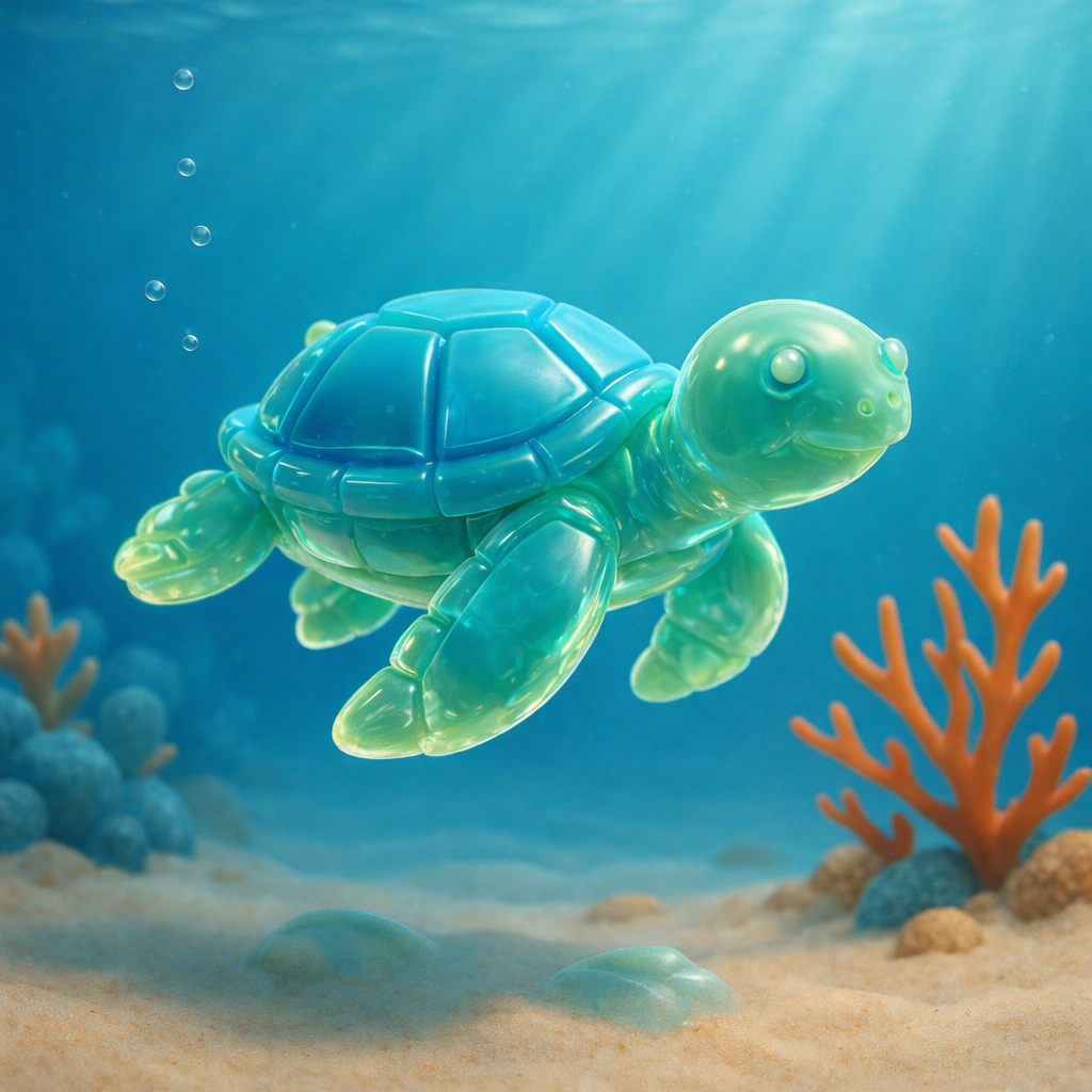 Coconut Turtle Gel Wax Melt