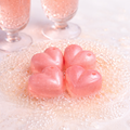 Pink Champagne Gel Wax Melt Hearts