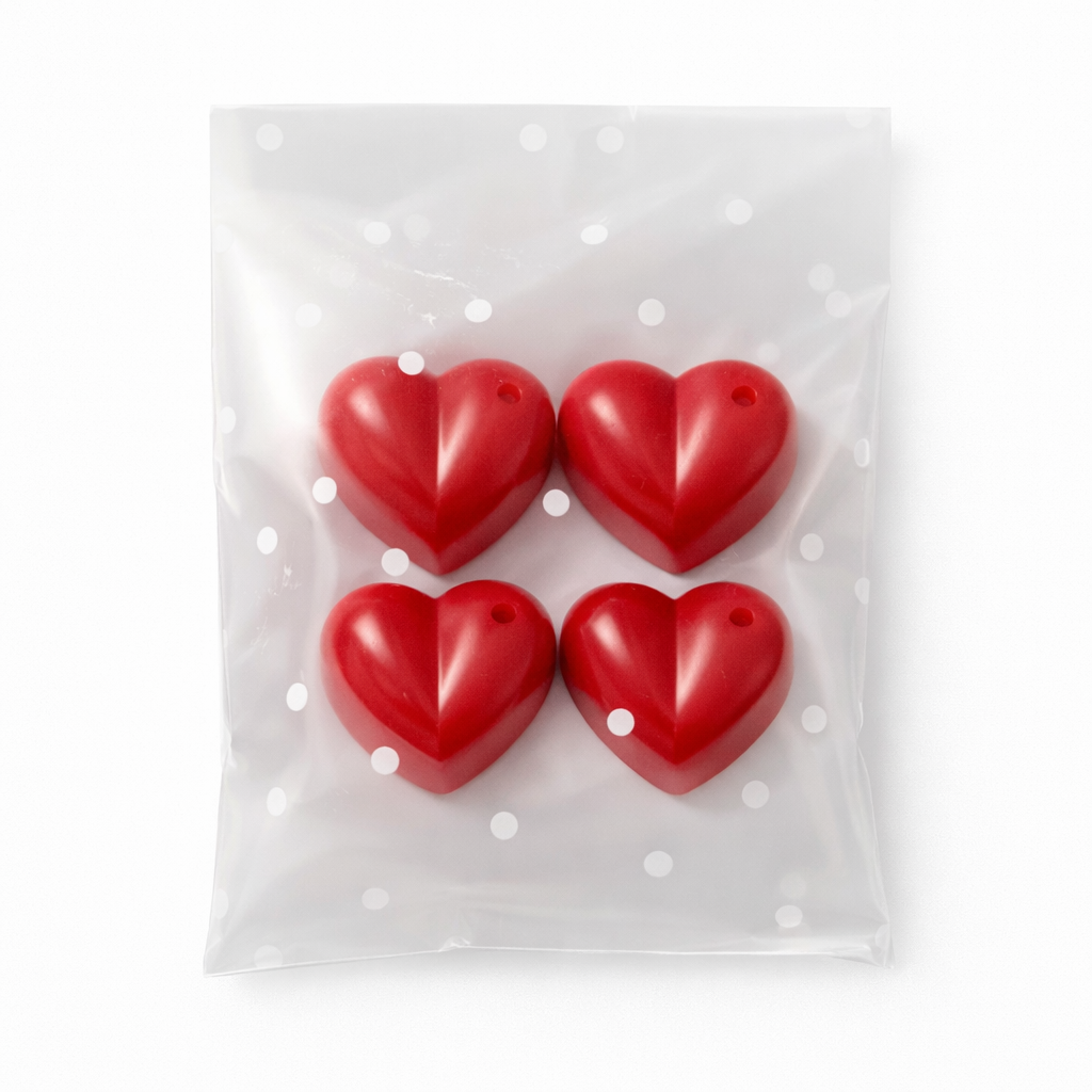 Chocolate Strawberry Soy Wax Melt Hearts
