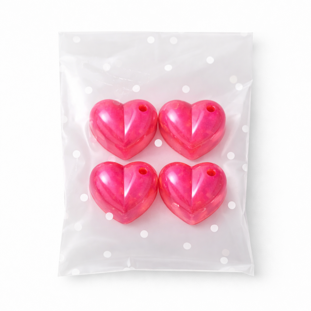 Rose Petal Gel Wax Melt Hearts