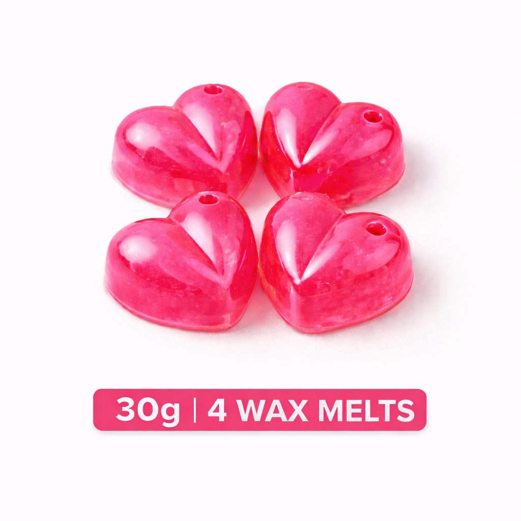 Rose Petal Gel Wax Melt Hearts