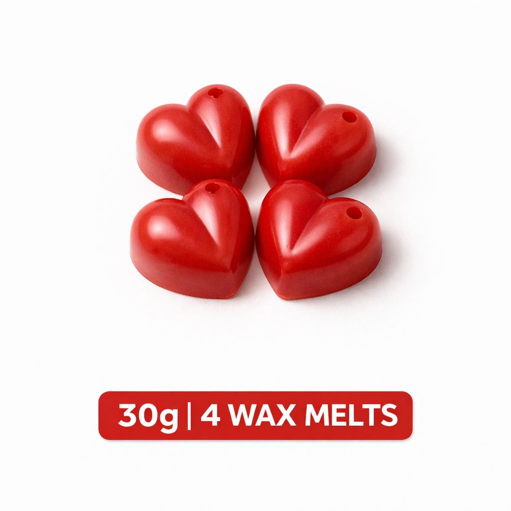 Chocolate Strawberry Soy Wax Melt Hearts
