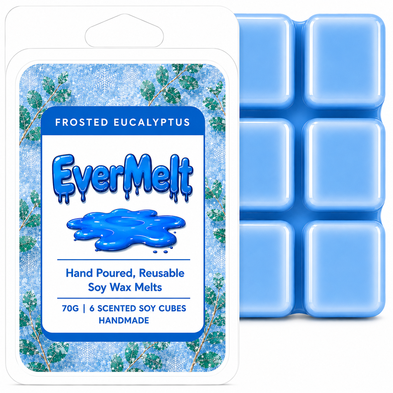 Frosted Eucalyptus Soy Wax Melt