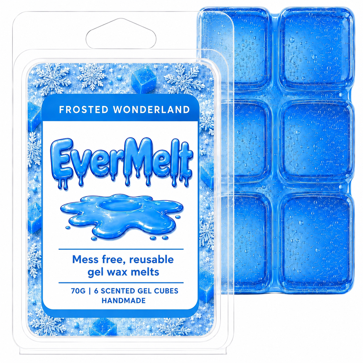 Frosted Wonderland Gel Wax Melt
